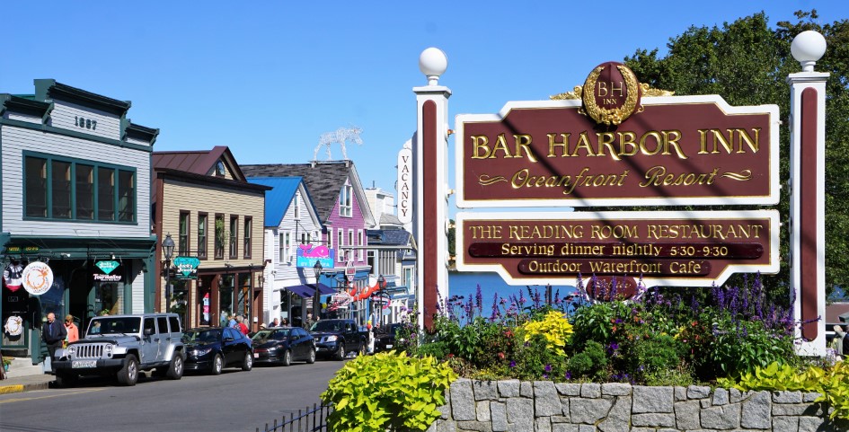 Bar Harbor on Mount Desert Island in Maine