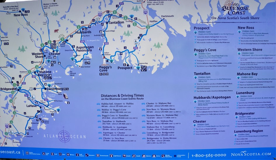 Peggy's Cove Map