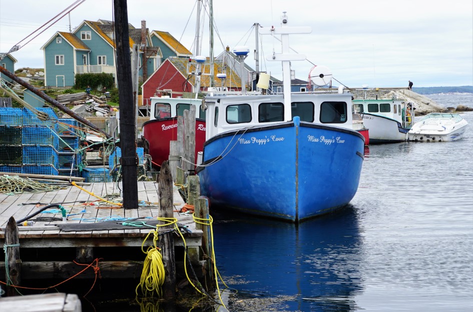 Fishing boat at Peggy's Cove 