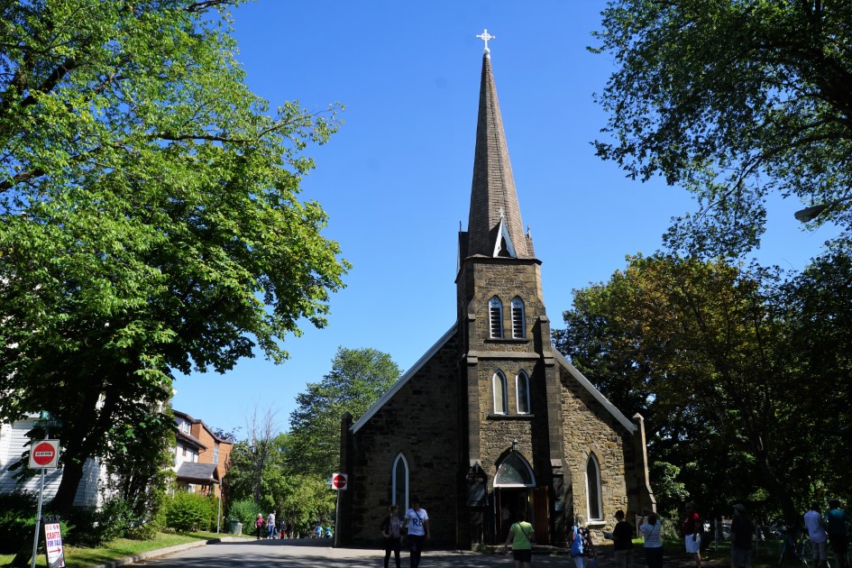 St. George’s Anglican Church was completed in 1791.