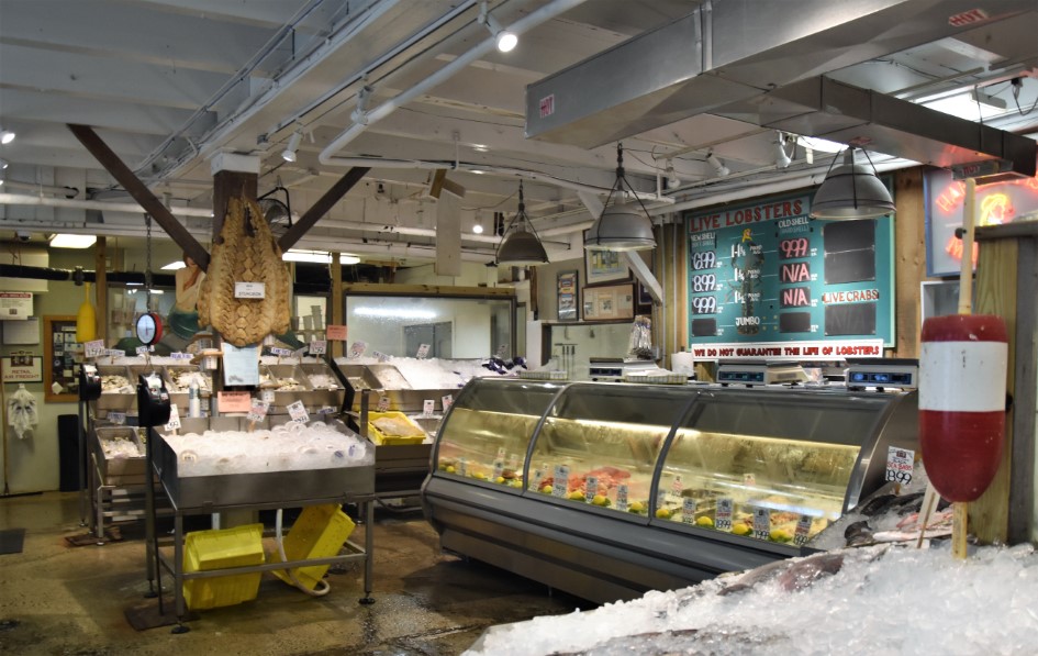 Fish Market in Portland, Maine