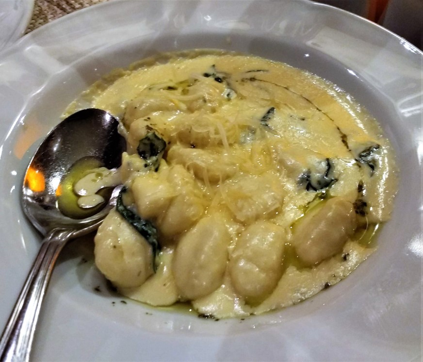 Giovanni's Table - Gnocchi with Gorgonzola