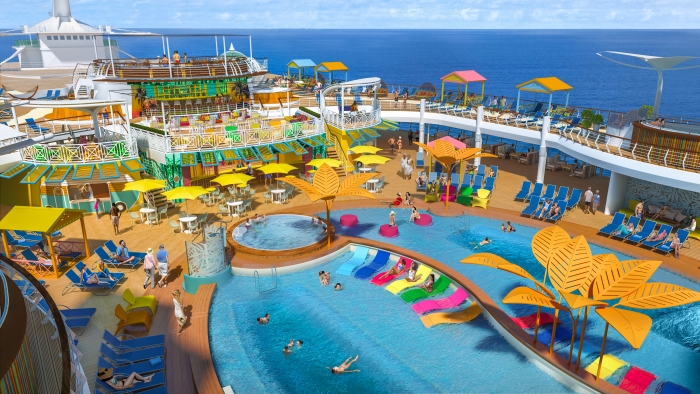 Navigator of the Seas Reimagined Poolscape