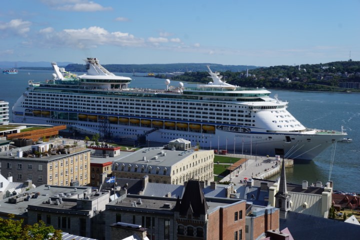 Royal Caribbean Adventure of the Seas in Quebec City
