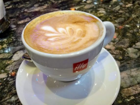 Cappuccino on Costa Mediterranea